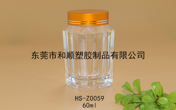 60ml虫草藏红花高透方瓶B HS-Z0059