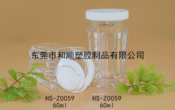 60ml虫草藏红花高透方瓶A HS-Z0059