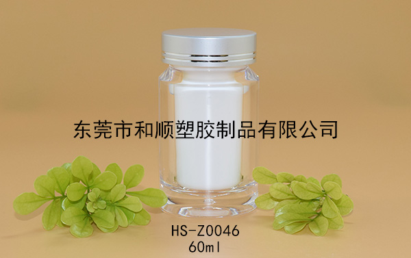 60ml虫草藏红花高透圆瓶B HS-Z0046 60ml虫草藏红花高透圆瓶B HS-Z0046